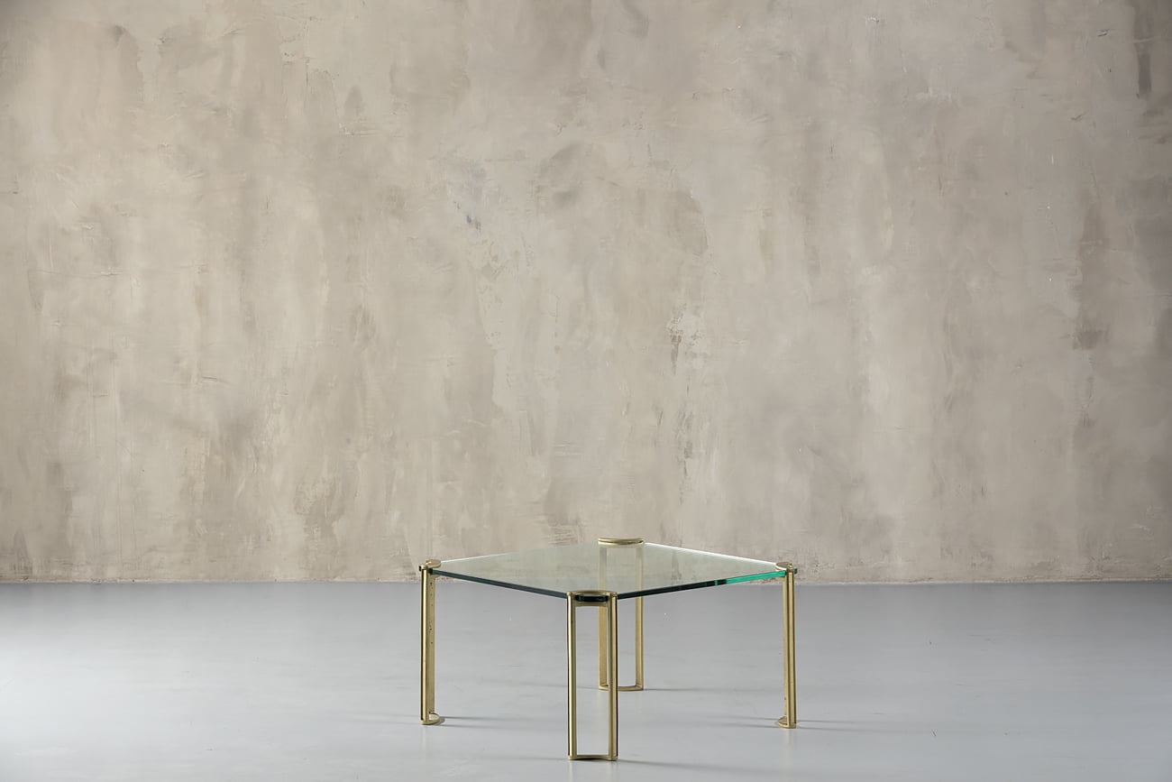 Bronze And  Glass Coffee Table By Peter Ghyczy, Holland, 1970’s