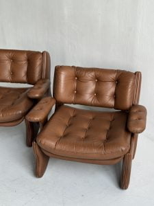 Mid-Century-Brown-Leather-Armchairs-By-Wittmann-Italy-1970s-poza2-scaled.jpeg