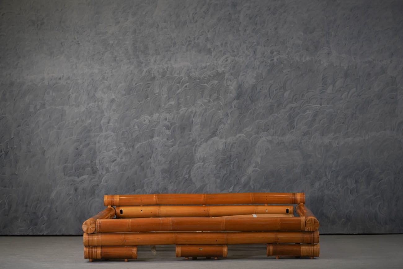 Vintage Bamboo Bedframe , Asia 1990’s