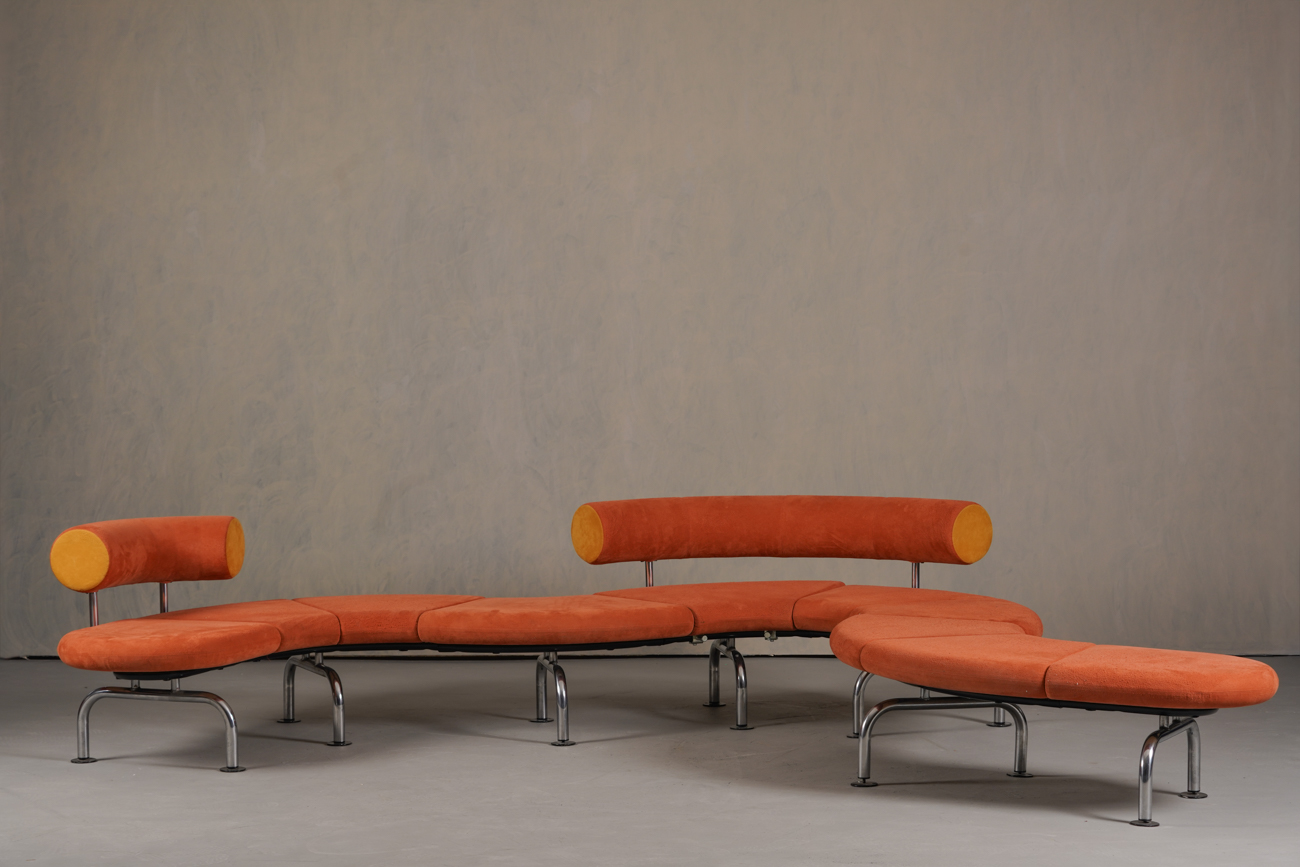Vintage Pipeline Sofa by Erik Jorgensen, Denmark 1980’s