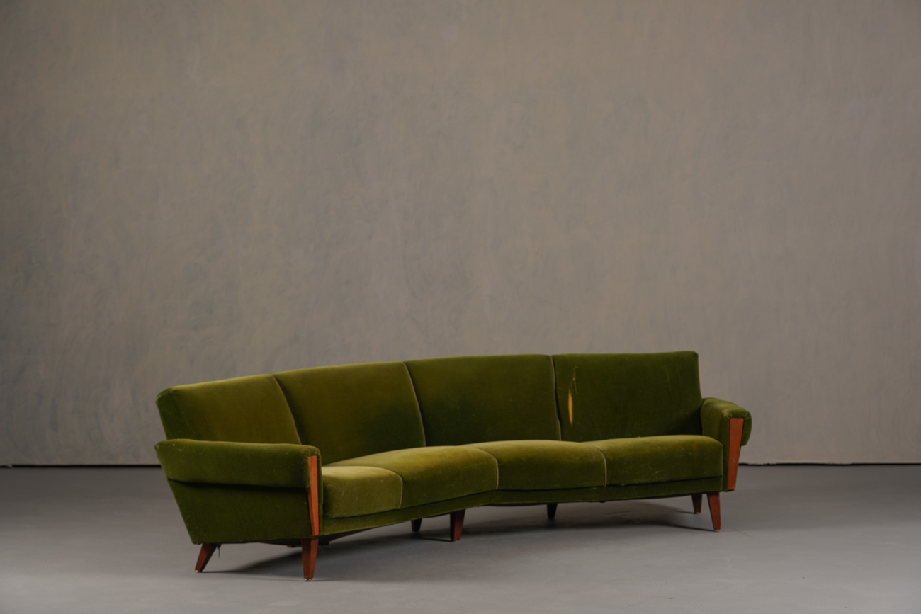Vintage Danish Boomerang Sofa, Denmark 1960’s