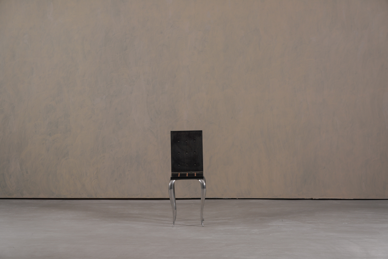 Lola Mundo Chair / Side Table By Philippe Starck for Driade, Italy 1980’s