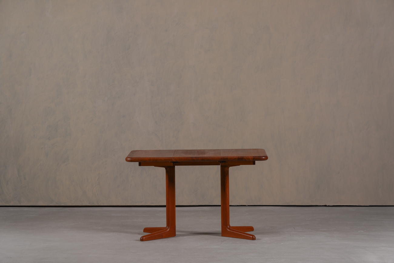 Vintage Morten Dining Table in Teak by Niels Koefoed for Hornslet Mobelfabrik, Denmark 1970’s