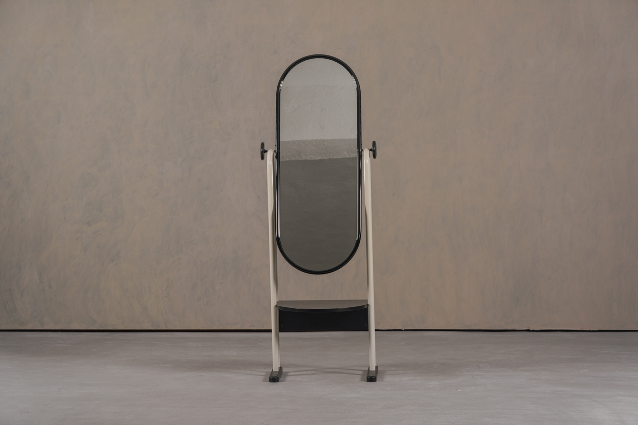 Postmodern Floor Mirror, Italy 1980’s