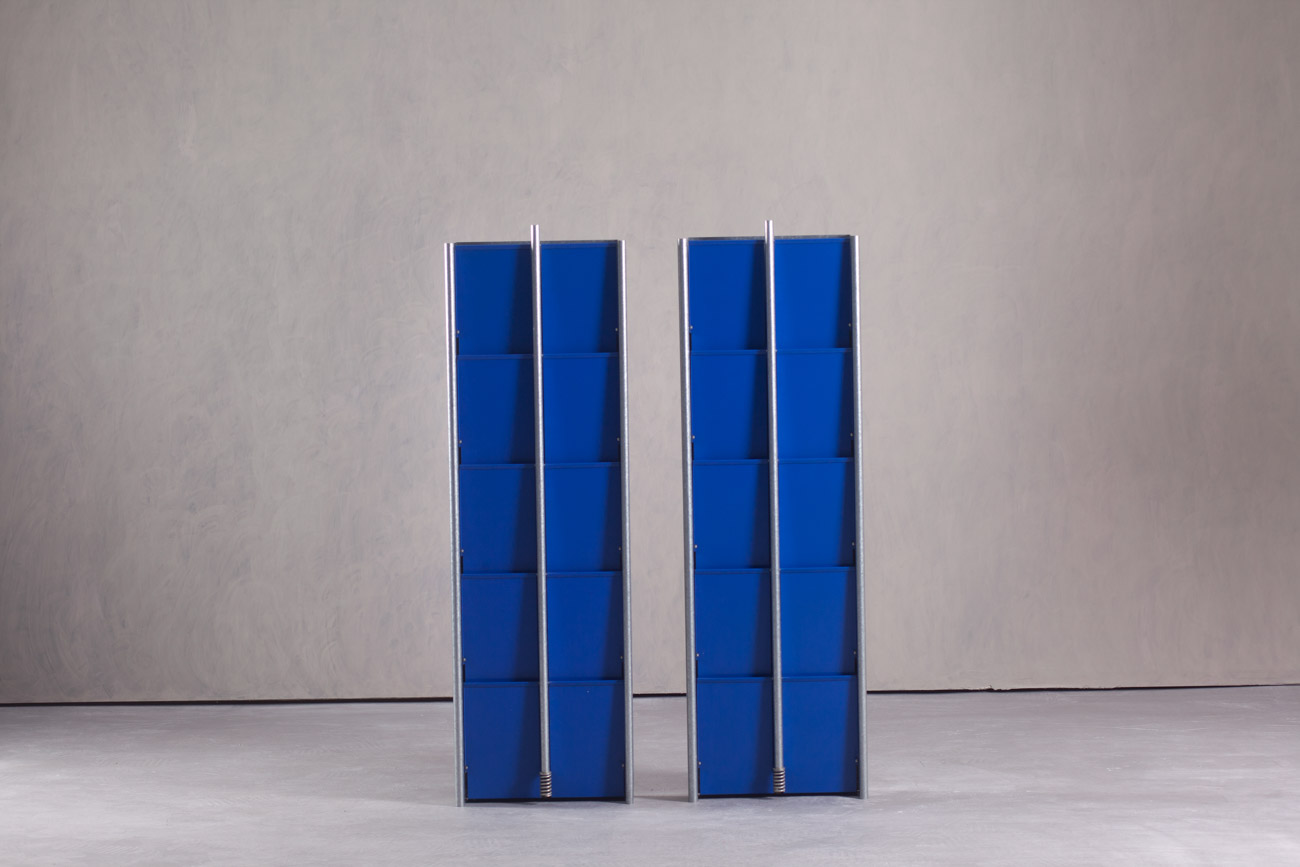 Vinatge Lehni Punk Shoe Rack By Hanspeter Weidmann, Switzerland 1980’s