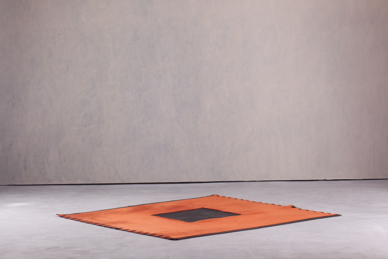 Postmodern Centercourt Rug by Peter Maly for JAB, Germany, 1990’s