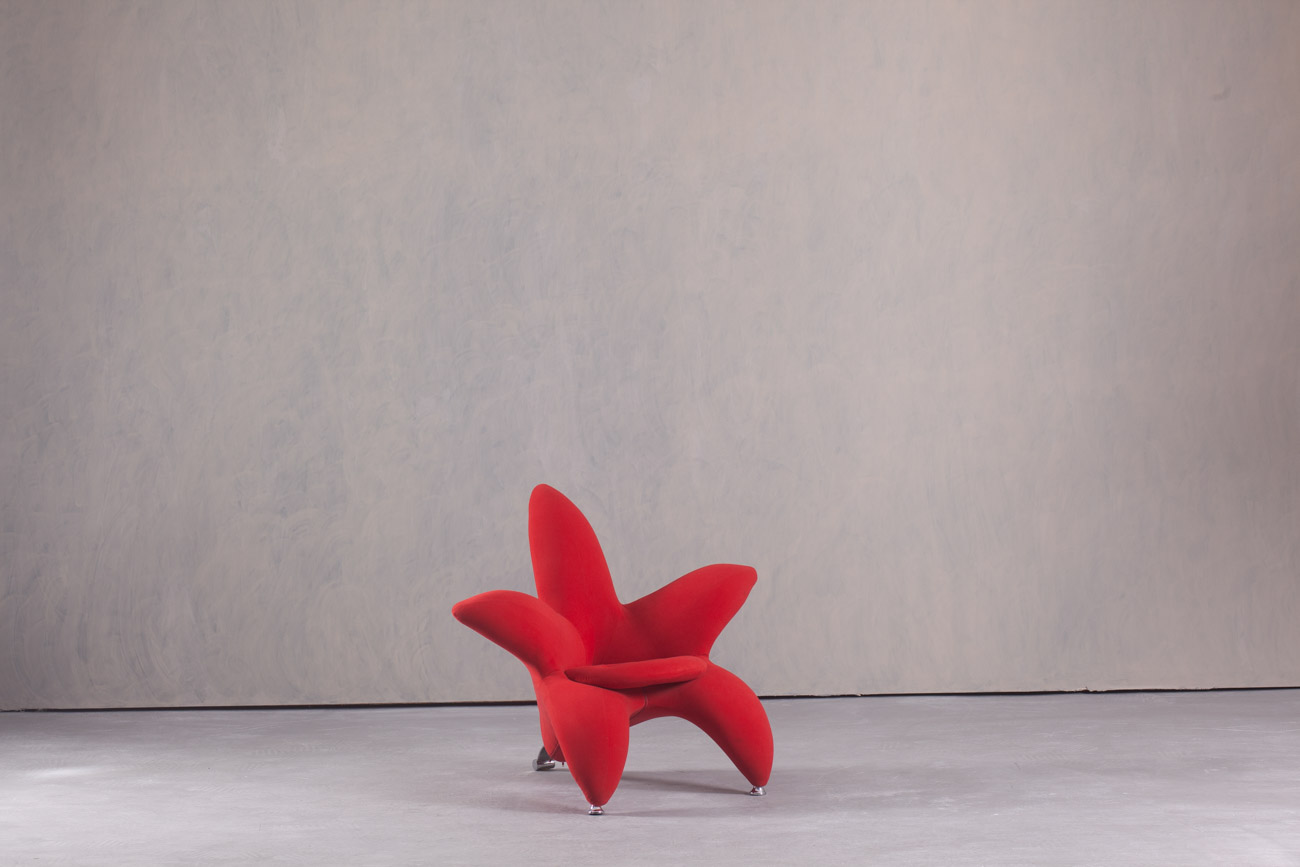 Postmodern Getsuen Lily Chair by Masanori Umeda for Edra, Italy, 1990’s